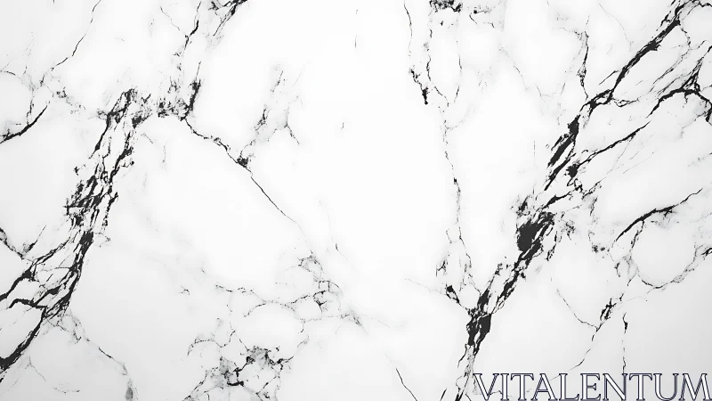 Quiet marble surface invites calm with gentle dark veining