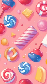 Isometric Confectionery Composition with Sphere and Cubic Forms