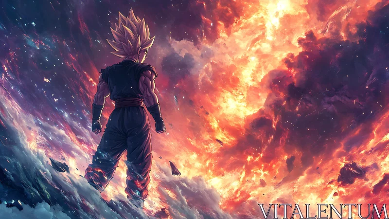 Figure observes large-scale fiery cosmic cloud formation