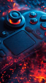 Gaming Controller with Incandescent Thermal Dynamics Analysis.