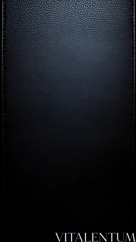 Textured black leather panel with subtle directional lighting.