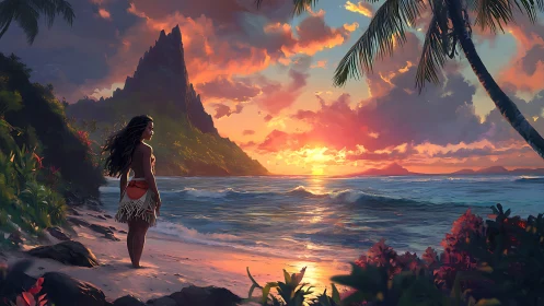 Island Dreams at Golden Hour.