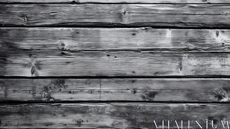 Weathered wooden planks form horizontally aligned surface