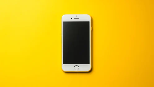 Glowing Device Dreams Against Golden Horizon.