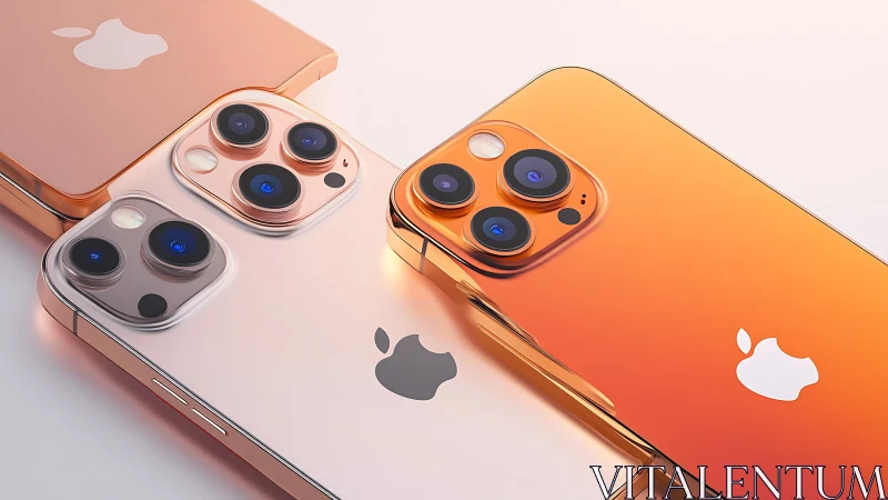 Apple iPhone Pro Triple Camera Array Architectural Study.