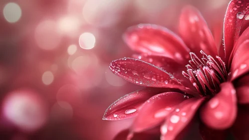 Petals Kissed by Morning Dew.