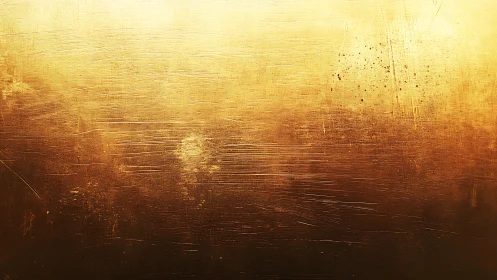 Brushed gold metal texture with warm gradient surface.