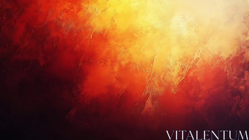 Fiery abstract textured background in warm red and orange hues.