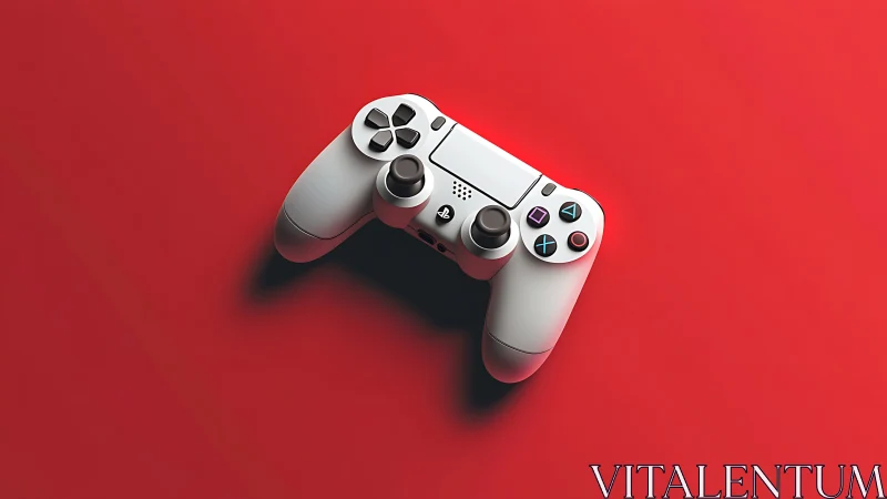 White DualSense Controller: Precision Gaming Instrument.