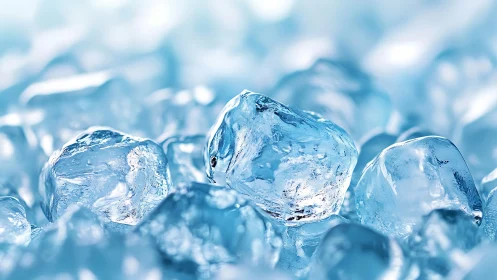 Crystal-cool ice chorus shimmering in frosted blue light.