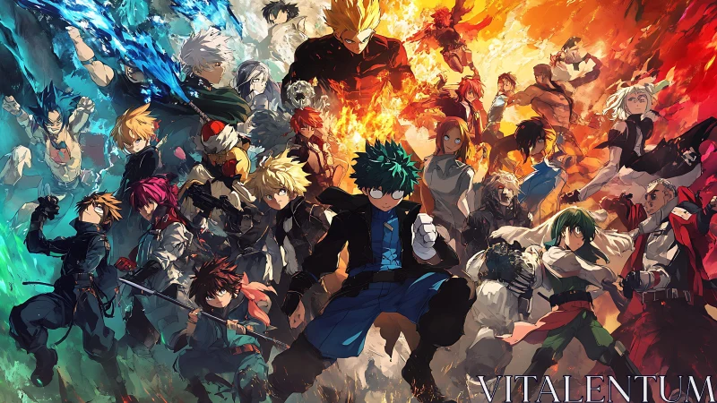 Elemental heroes collide in a blazing storm of rival powers.