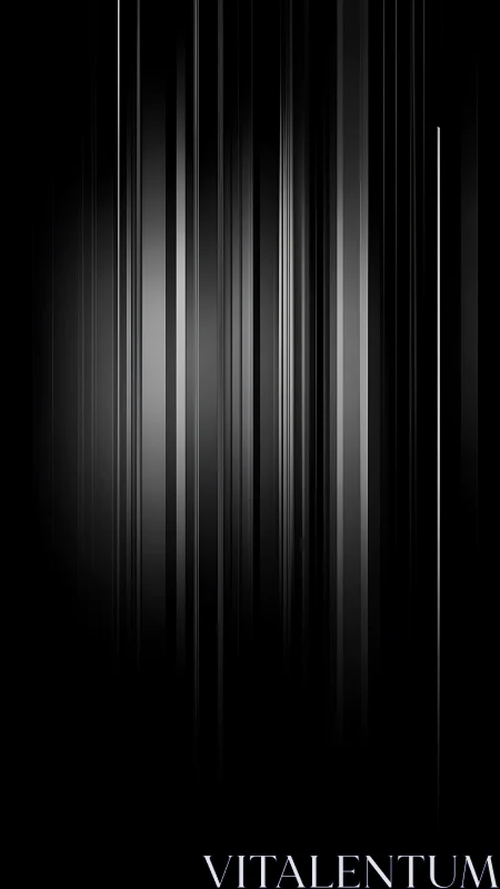 Vertical luminance streaks in high-contrast monochrome field.