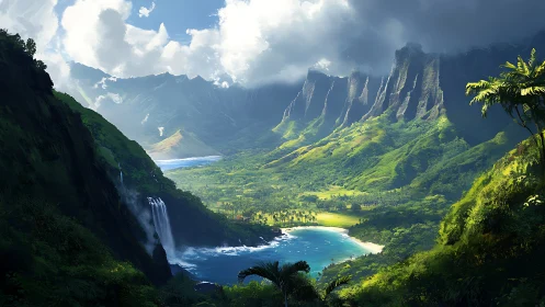 Paradise Valley: Where Cliffs Meet Dreams and Waterfalls Flow.