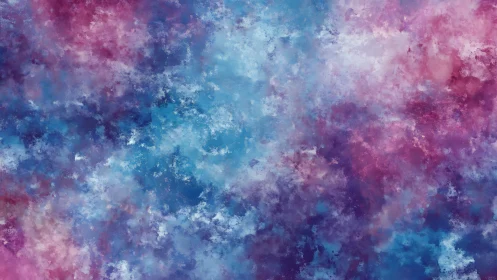 Colorful nebula style abstract cloud texture background