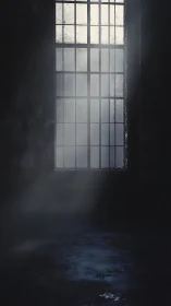 Soft morning light slipping through a quiet factory window.