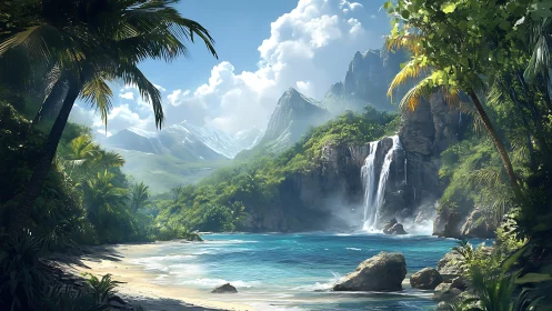 Tropical Paradise Collides With Mountain Majesty