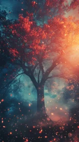 Ember-Crowned Sentinel: Where Twilight Ignites.