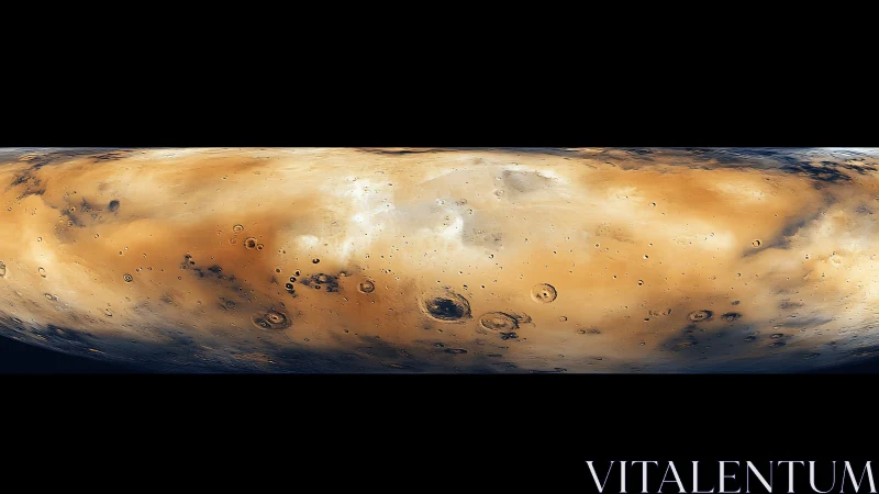 Sweeping global Mars map reveals a richly cratered desert world