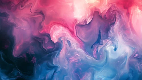 Bilateral swirling gradient field maps nebula-like pigment flows