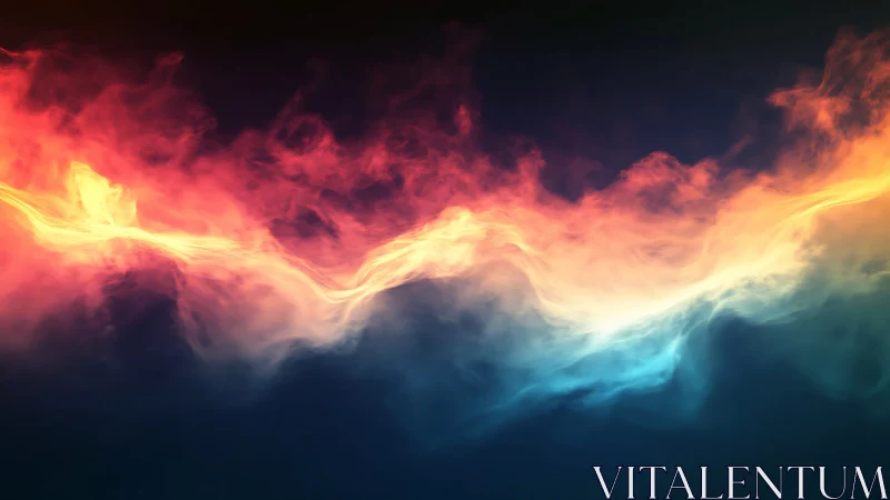 Luminous Wave Formation with Thermal Gradient Transition