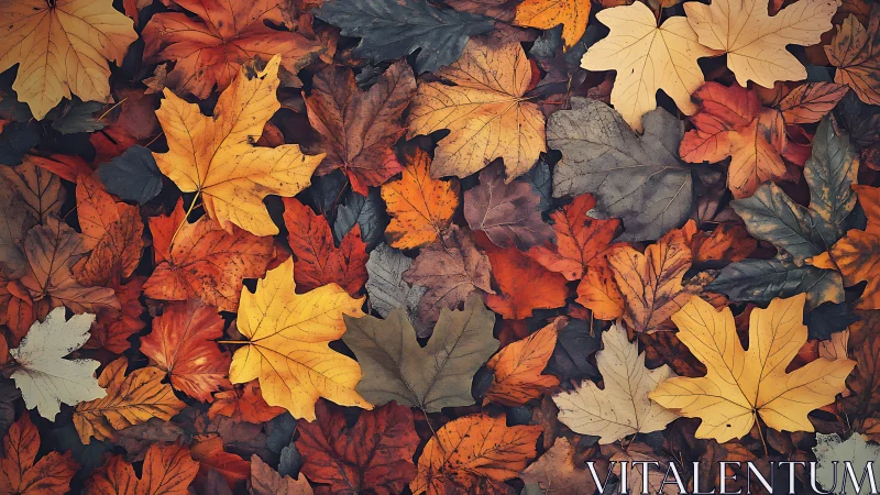 Crisp maple confetti carpets the forest floor in whispers