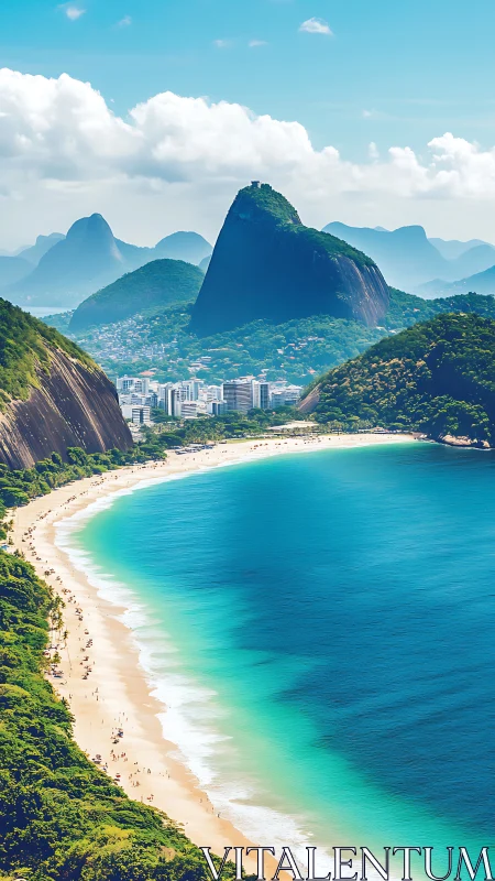 Sugarloaf's Turquoise Embrace: Rio's Dramatic Coastal Ballet.