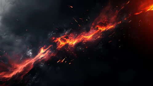 Blazing Energy Torrent Against Darkness.