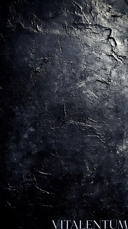 Dark textured stone surface with rough weathered detail.