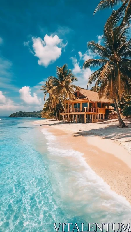 Tropical Paradise Bungalow Awaits on Sandy Shores