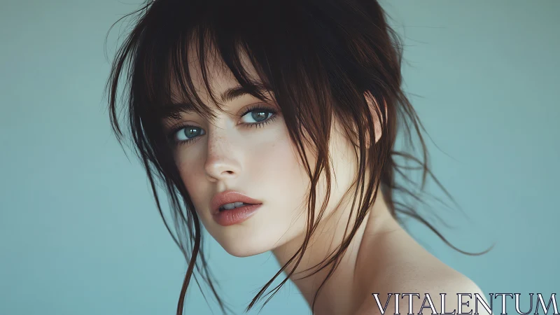 Photorealistic close-up portrait with soft cinematic lighting.