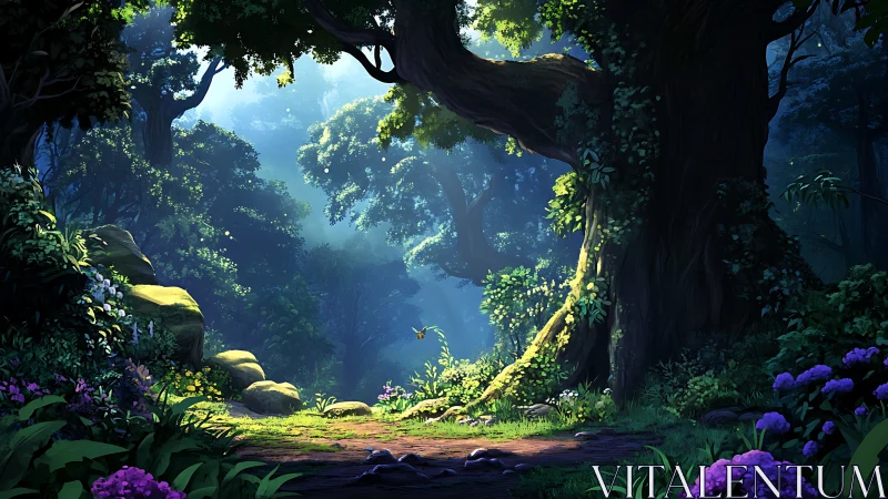 Enchanted Cavern Breathes Life Through Dancing Sunlight