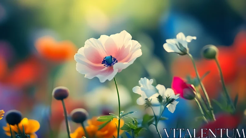 Porcelain Bloom Commands Garden Theater in Chromatic Splendor