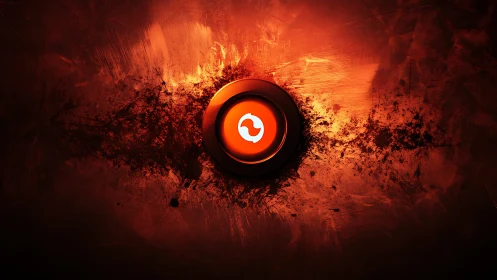 Molten Spheres Collide in Explosive Inferno.