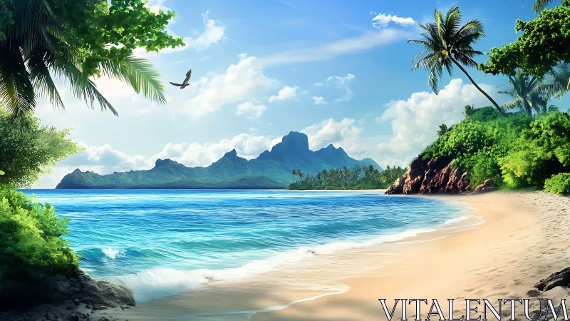 Where Mountains Meet Paradise: Tropical Shores Whisper Sandy Secrets