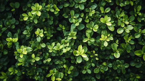 Leafy chorus murmurs softly across a greenlit forest wall