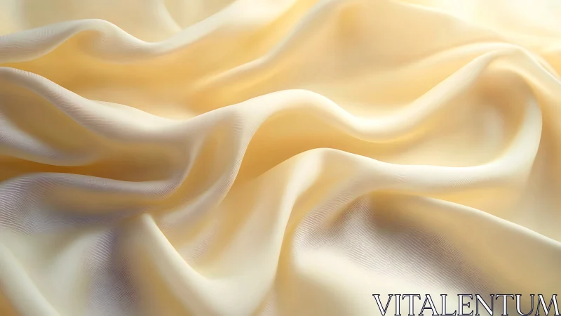 Macro wavefield of ivory textile folds under soft diffusion.