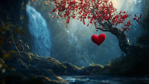 Love Blooms in Nature's Sacred Sanctuary.