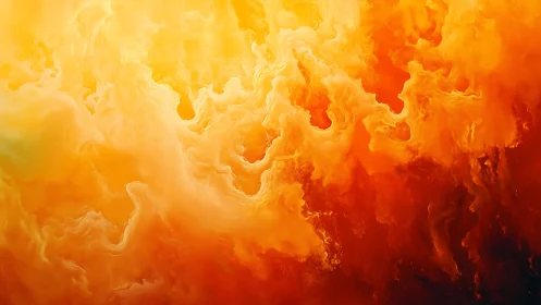 Fluid Ink Dispersion in Gradient Color Field.