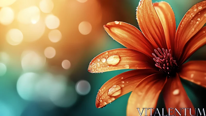 Dewlit Ember Petals Lean Into a Bokeh Dreamscape.