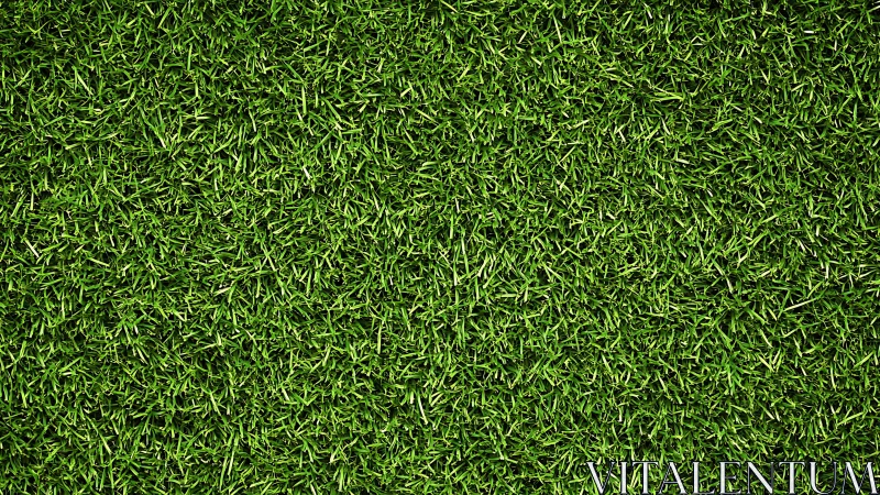 Soft green grass carpet invites relaxed outdoor daydreams