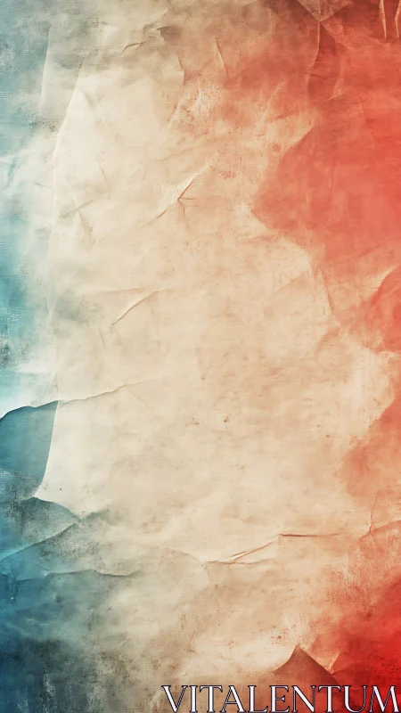 Tricolor textured background with folded paper surface.