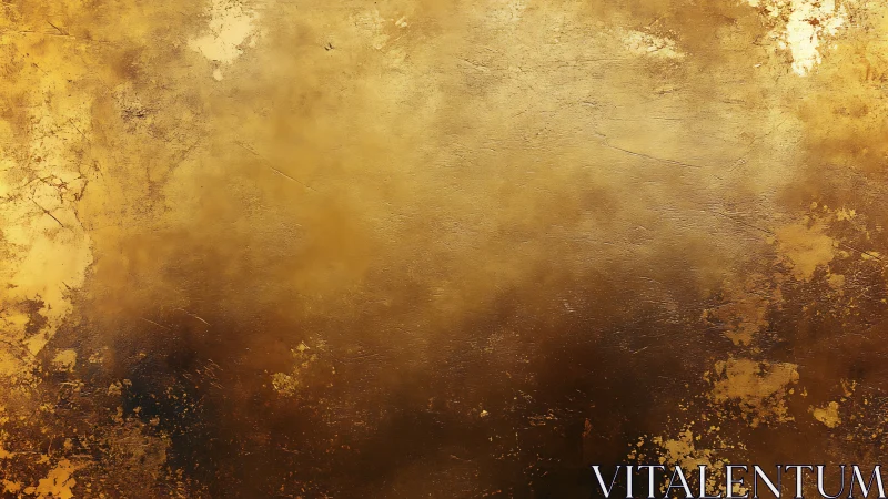 Burnished twilight goldscape with moody textured shimmer.