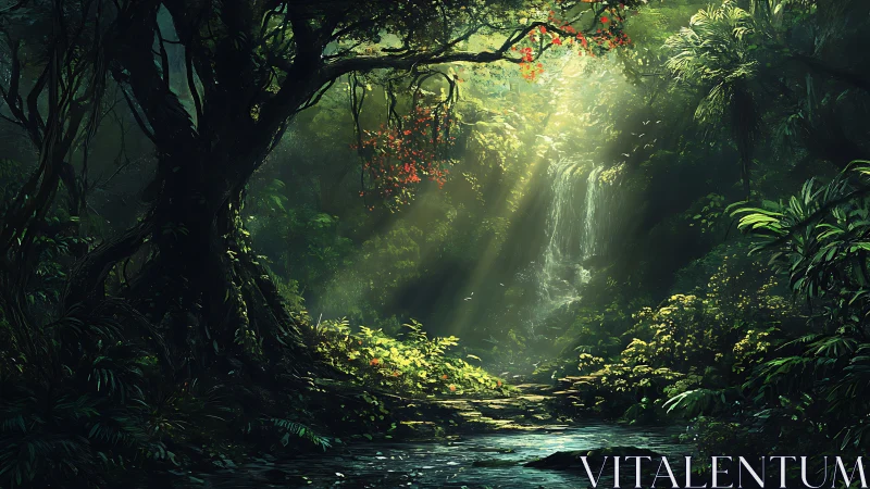 Emerald Cathedral Where Sunlight Finds Sanctuary