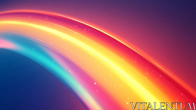 Neon ribbons race through midnight, sketching electric dawn