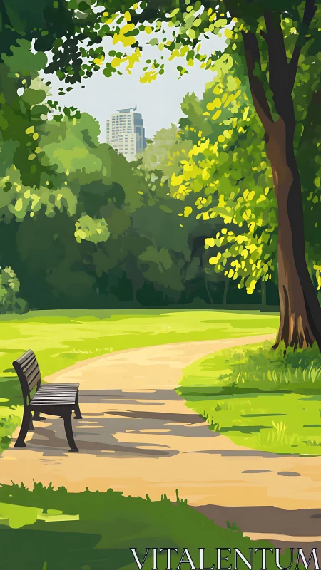 Urban Oasis: Where Nature Whispers in the City.