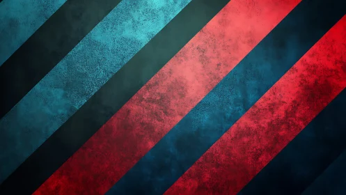 Diagonal sparks of teal and crimson race across rough steel