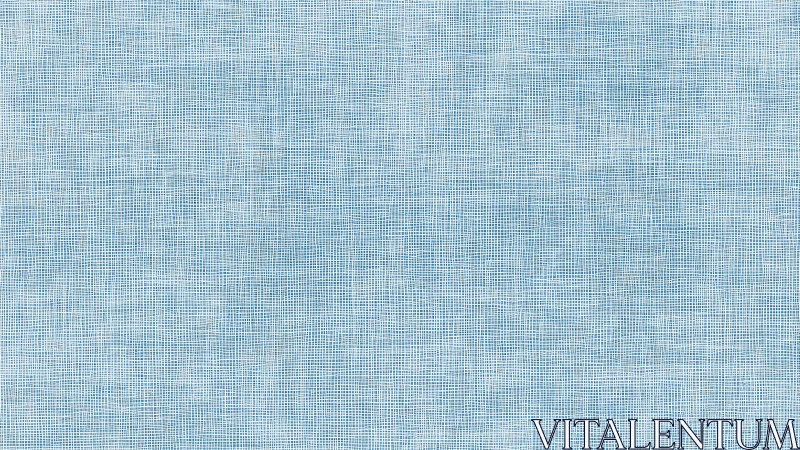 Blue woven textile texture shows dense crosshatched grid lines