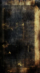 Weathered newspaper page invites quiet curiosity and wonder