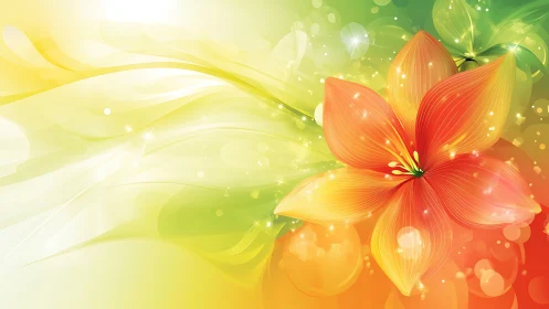 Radiant Bloom Celebrates Spring's Luminous Awakening