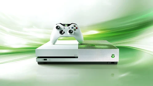 Xbox One S Console White with Controller Velocity